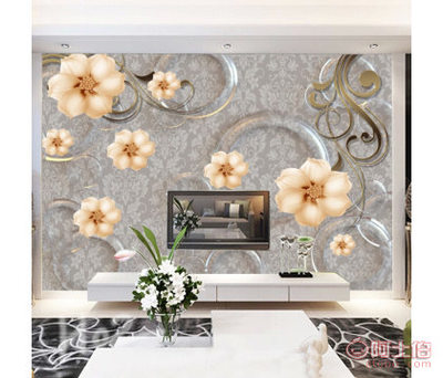 【尚美壁畫簡約現(xiàn)代客廳無縫墻布電視背景墻壁紙臥室3D防水立體大型壁畫工廠】深圳市坪山新區(qū)雅室蘭香大型裝飾壁畫廠 - 產(chǎn)品庫