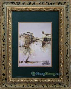 廠家直供油畫國畫工藝品壁畫墻藝浮雕手繪_禮品、工藝品、飾品_世界工廠網(wǎng)中國產(chǎn)品信息庫