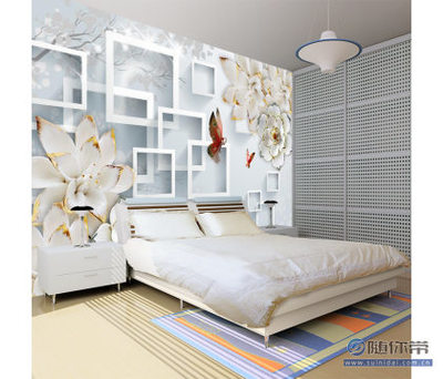 【帝尚大型壁畫3D立體墻紙中式電視背景墻壁紙壁畫客廳自粘無縫墻布工廠】東莞市石排愛尚墻藝制品廠 - 產(chǎn)品庫(kù)