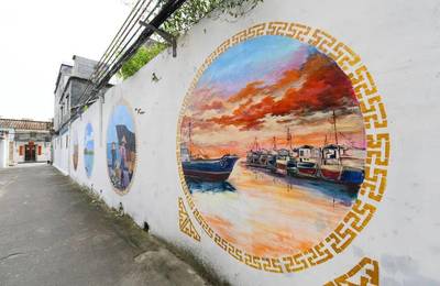 創文進行時 陽江特色墻繪，打卡城市藝術新地標